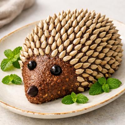 Торт Ёжик из печенья без выпечки: простой рецепт