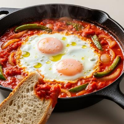 Турецкий омлет Менемен: пошаговый рецепт классического завтрака