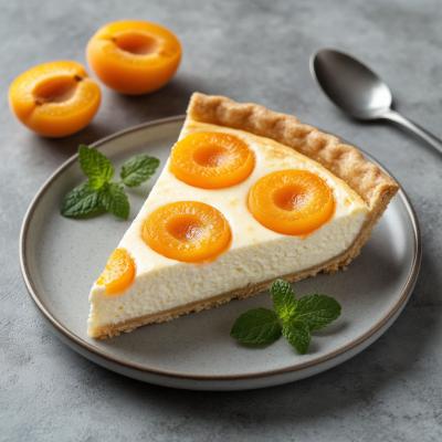 Творожный пирог с абрикосами - нежная домашняя выпечка
