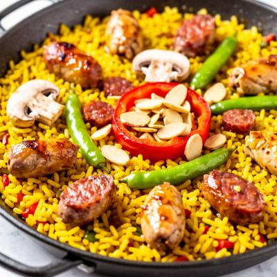 Валенсийская паэлья - пошаговый рецепт с фото