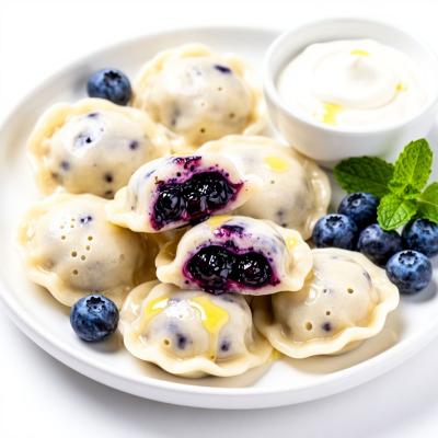 Вареники с черникой - пошаговый рецепт