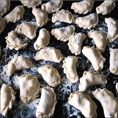 Вареники с черникой