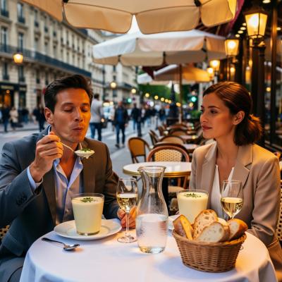 Вишисуаз: Классический рецепт французского холодного супа из лука-порея и картофеля