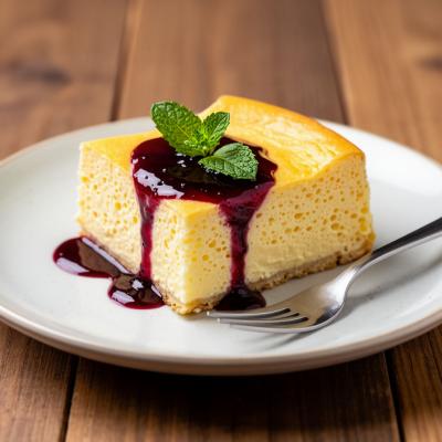 Японский чизкейк - нежнейший воздушный десерт - пошаговый рецепт