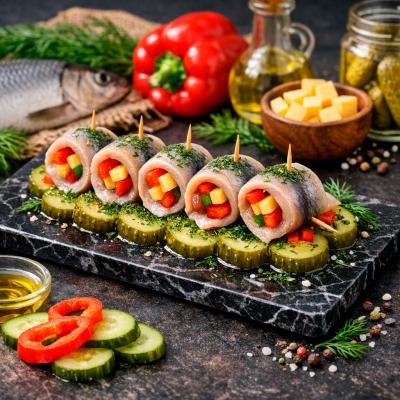 Холодная закуска Посейдон рецепт