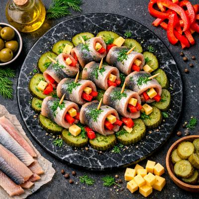 Холодная закуска Посейдон рецепт