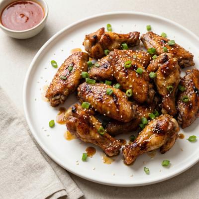 Запеченные куриные крылышки в маринаде: рецепт