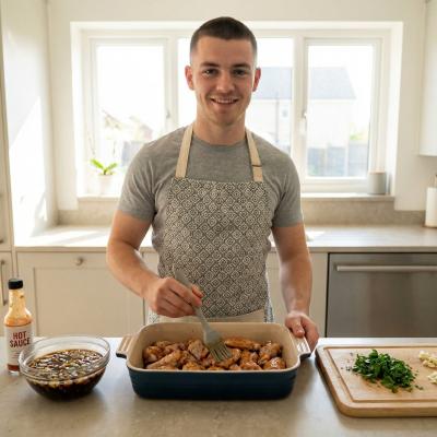 Запеченные куриные крылышки в маринаде: рецепт