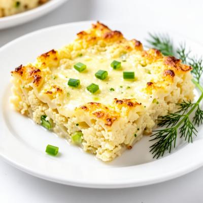 Запеканка из цветной капусты - пошаговый рецепт