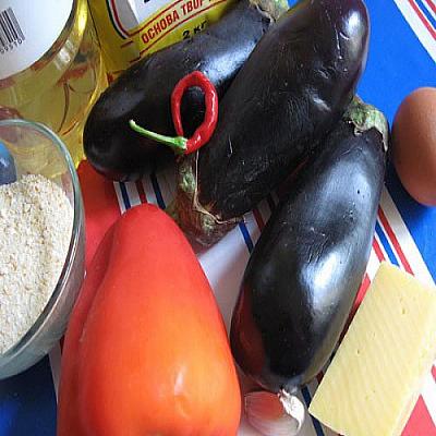 Зразы из баклажанов